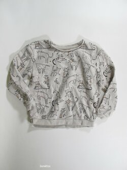 Mikina obrázková pro holky secondhand Mikina obrázková pro holky secondhand