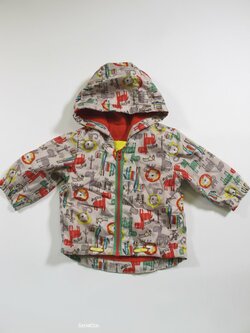 Šustáková bunda s obrázky secondhand Šustáková bunda s obrázky secondhand