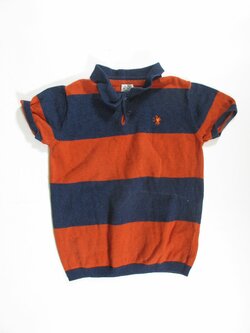 Triko pro kluky hnědo modré svetýrkové secondhand Triko pro kluky hnědo modré svetýrkové secondhand