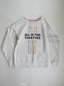 MIkina bílá pro holky secondhand MIkina bílá pro holky secondhand