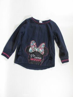 Mikina  pro holky modro růžová  secondhand