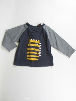 Triko dl.rukáv pro kluky šedé secondhand