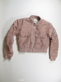 Bunda pro holky sv růžová secondhand Bunda pro holky sv růžová secondhand