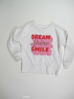 Mikina pro holky bílá secondhand Mikina pro holky bílá secondhand