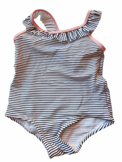 Plavecký overal pruhovaný pro holky outlet H&M