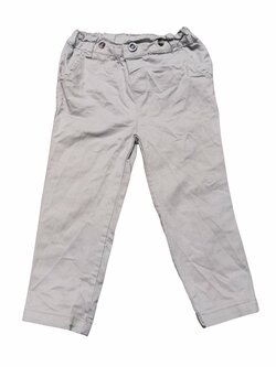 Plátěné kalhoty světlé pro kluky secondhand