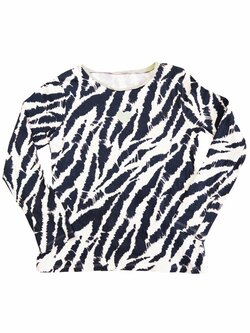 Vzorované triko s dlouhým rukávem pro holky outlet Vzorované triko s dlouhým rukávem pro holky outlet