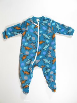 Fleesové dupačky pro kluky s dinosaury nové Fleesové dupačky pro kluky s dinosaury nové