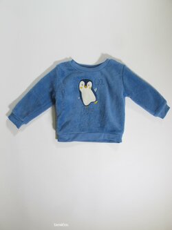 Fleesová modrá mikina pro kluky secondhand Fleesová modrá mikina pro kluky secondhand