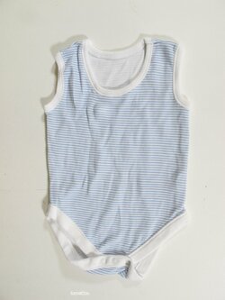 Body pro kluky s pruhem tílkové secondhand Body pro kluky s pruhem tílkové secondhand