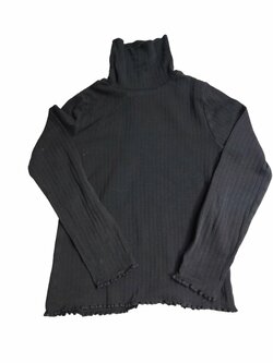 Černé triko s rolákem dlouhý rukáv pro holky secondhand M&S Černé triko s rolákem dlouhý rukáv pro holky secondhand M&S