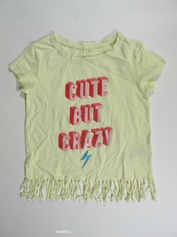 Triko s nápisem  pro holky secondahnd