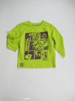 Triko dl.rukáv pro kluky zeelné secondhand