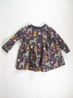 Mikinové šaty dl rukáv s obrázky secondhand Mikinové šaty dl rukáv s obrázky secondhand