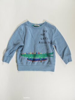 Mikina pro kluky modrá  secondhhand