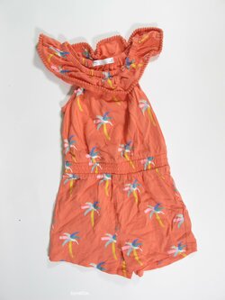 Letní overal s palmami pro holky secondhand Letní overal s palmami pro holky secondhand