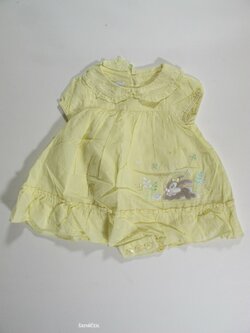 Šaty -body žluté pro holky secondhand Šaty -body žluté pro holky secondhand