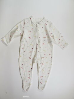 Dupačky bílé s nápisem secondhand Dupačky bílé s nápisem secondhand