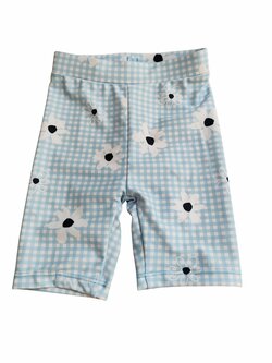 Kostkované elasťáky s obrázky pro holky secondhand George