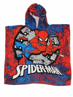 Ručník s kapucí Spiderman pro kluky secondhand Ručník s kapucí Spiderman pro kluky secondhand