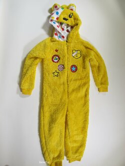 Overal fleesový žlutý pro děti outlet Overal fleesový žlutý pro děti outlet