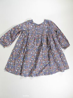 Šaty pro holky dl rukáv s kytkami secondhand Šaty pro holky dl rukáv s kytkami secondhand