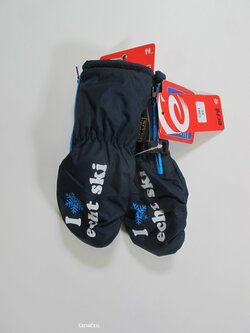 Modré zimní rukavice pro kluky s palečkem nové Modré zimní rukavice pro kluky s palečkem nové