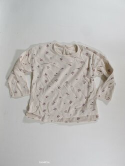 Triko dl.rukáv pro holky s kytkami secondhand Triko dl.rukáv pro holky s kytkami secondhand