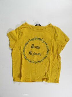 Triko okrov crop pro holky secondhand Triko okrov crop pro holky secondhand