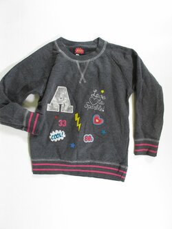 Šedá mikina pro holky secondhhand Šedá mikina pro holky secondhhand