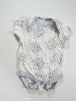 Bílo šedé body pro  kluky secondhand