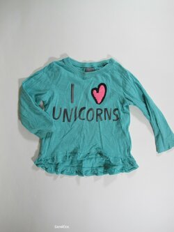 Triko dl.rukáv pro holky zelené secondahnd Triko dl.rukáv pro holky zelené secondahnd