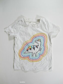 Triko pro kluky bílé s obrázky secondhand Triko pro kluky bílé s obrázky secondhand