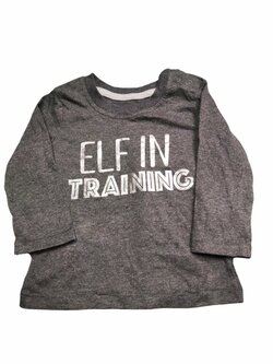 Šedé triko s dlouhým rukávem outlet George