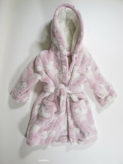 Župan pro holky bílo růžový secondhand