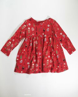 Šaty-tunika dl rukáv pro holky vánoční secondhand Šaty-tunika dl rukáv pro holky vánoční secondhand