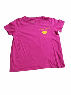 Růžové triko s obrázkem pro holky secondhand Primark