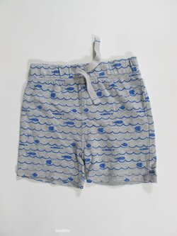 Kratasy pro kluky modro šedé secondhand