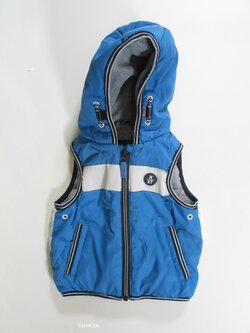 Modrá vesta pro kluky secondhand Modrá vesta pro kluky secondhand