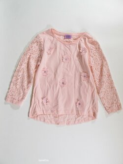 Triko dl.rukáv pro holky růžové secondhnad