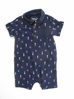 Overal pro kluky modrý letní secondhand Overal pro kluky modrý letní secondhand