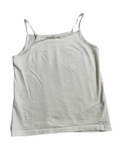 Bílé tílko s mašličkou pro holky secondhand Primark