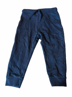 Tmavě modré tepláky pro kluky outlet F&F