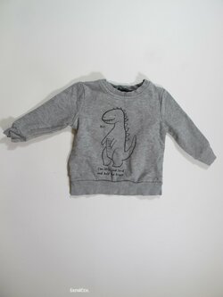 Šedá mikina pro kluky secondhand Šedá mikina pro kluky secondhand