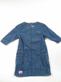 Džínové šaty dl rukáv pro holky secondhand Džínové šaty dl rukáv pro holky secondhand