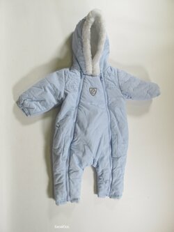 Zimní kombinéza pro kluky modrá secondhand