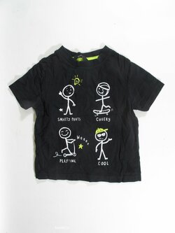 Triko pro kluky černé secondhand