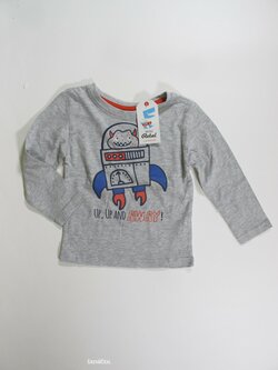 Triko dl.rukáv pro kluky šedé secondhnad Triko dl.rukáv pro kluky šedé secondhnad