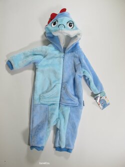 Fleesový overal modrý pro kluky outlet Fleesový overal modrý pro kluky outlet