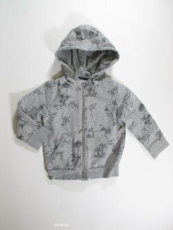 Mikina šedá pro kluky  s obrázkem secondhand